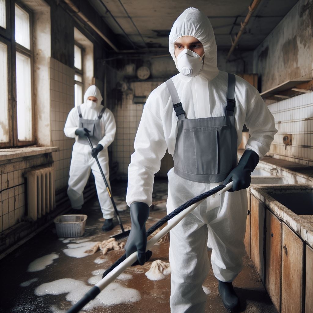 Limpieza post mortem por fallecido en Sant Andreu de la Barca