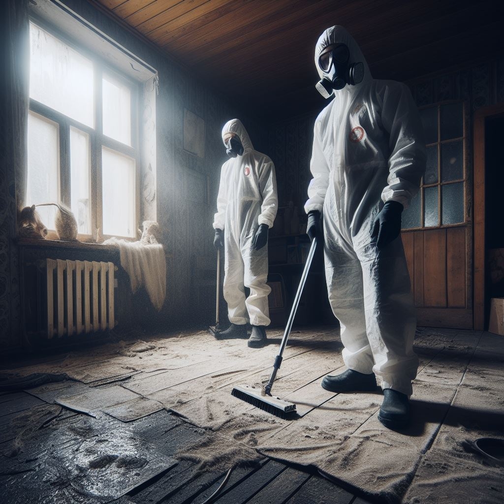 Limpieza post mortem por fallecido en Esparreguera