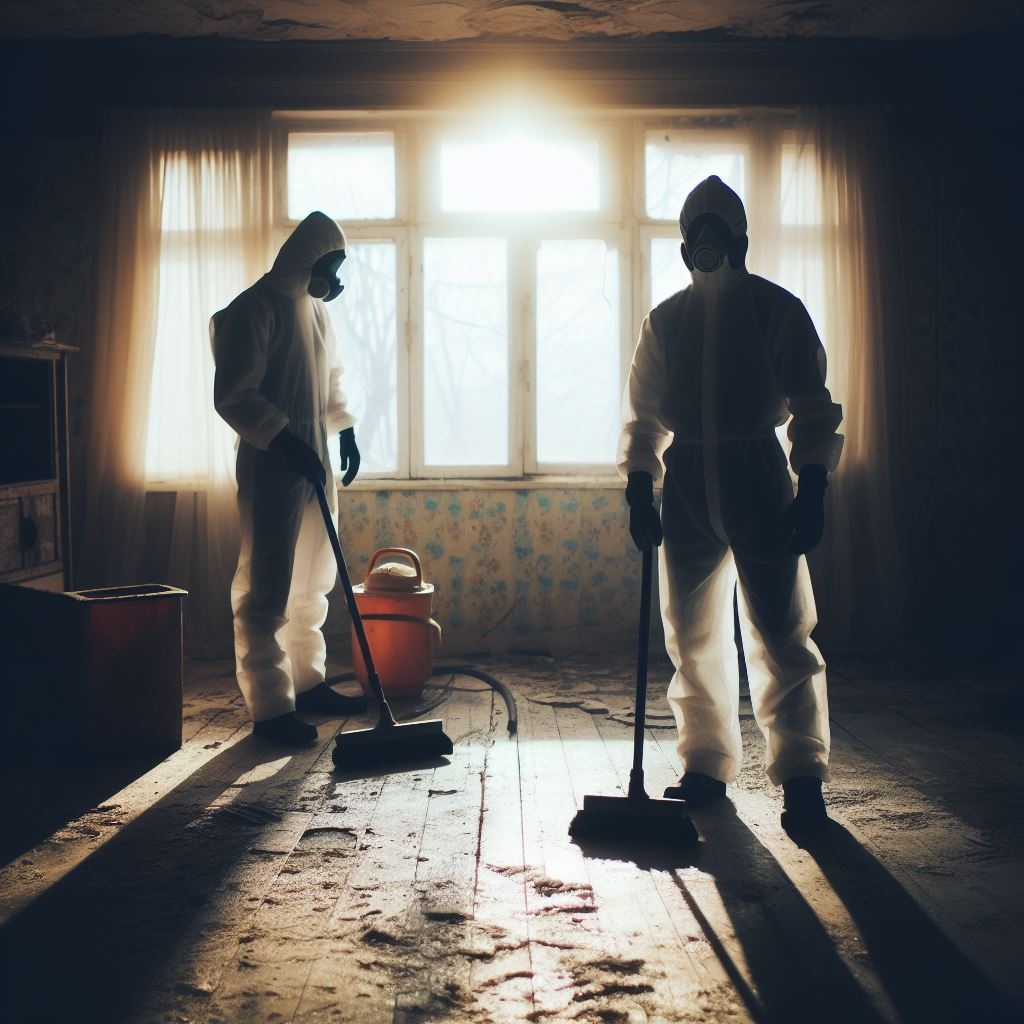 Limpieza post mortem por fallecido en Santa Coloma de Cervelló