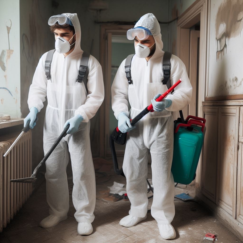 Limpieza post mortem por fallecido en El Papiol