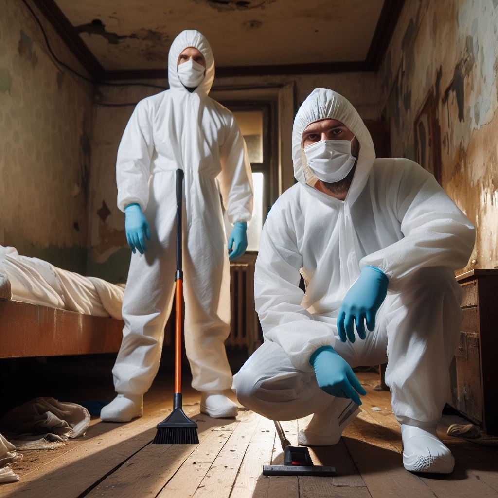 Cómo contactar con servicios de limpieza forense urgente en Abrera